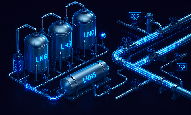 Cryogenic and LNG infrastructure sensing